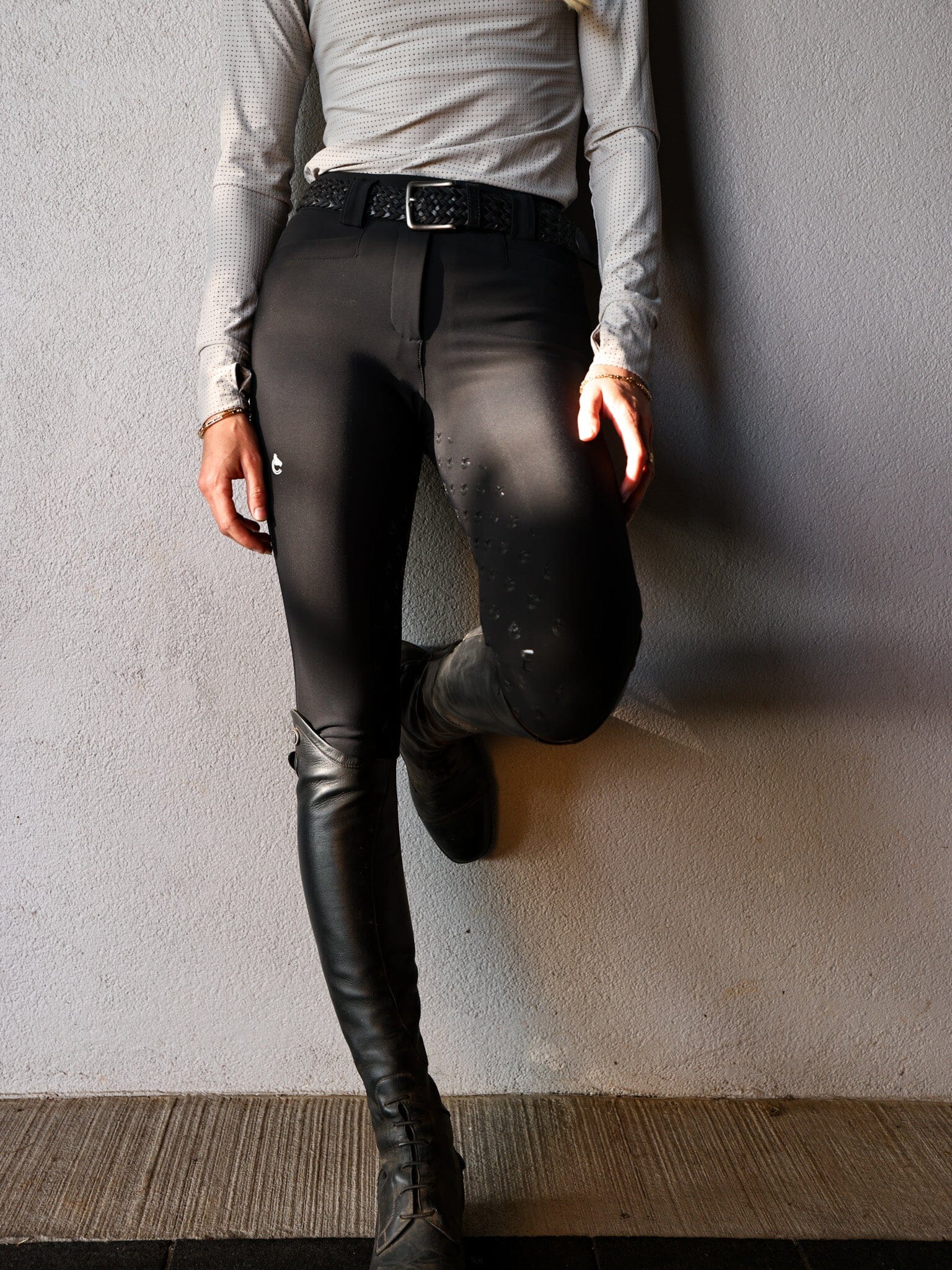 CRINIĒRE Alice Full Seat Lightweight Breeches | Black - C R I N I Ē R E - Equiluxe Tack