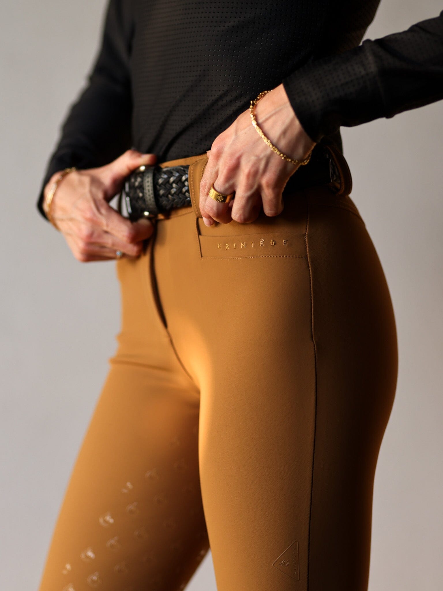 CRINIĒRE Alice Full Seat Lightweight Breeches | Bronze - C R I N I Ē R E - Equiluxe Tack