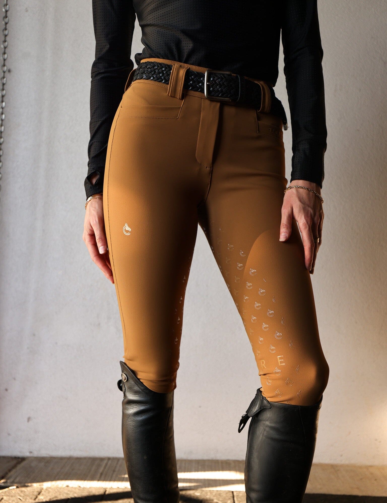CRINIĒRE Alice Full Seat Lightweight Breeches | Bronze - C R I N I Ē R E - Equiluxe Tack