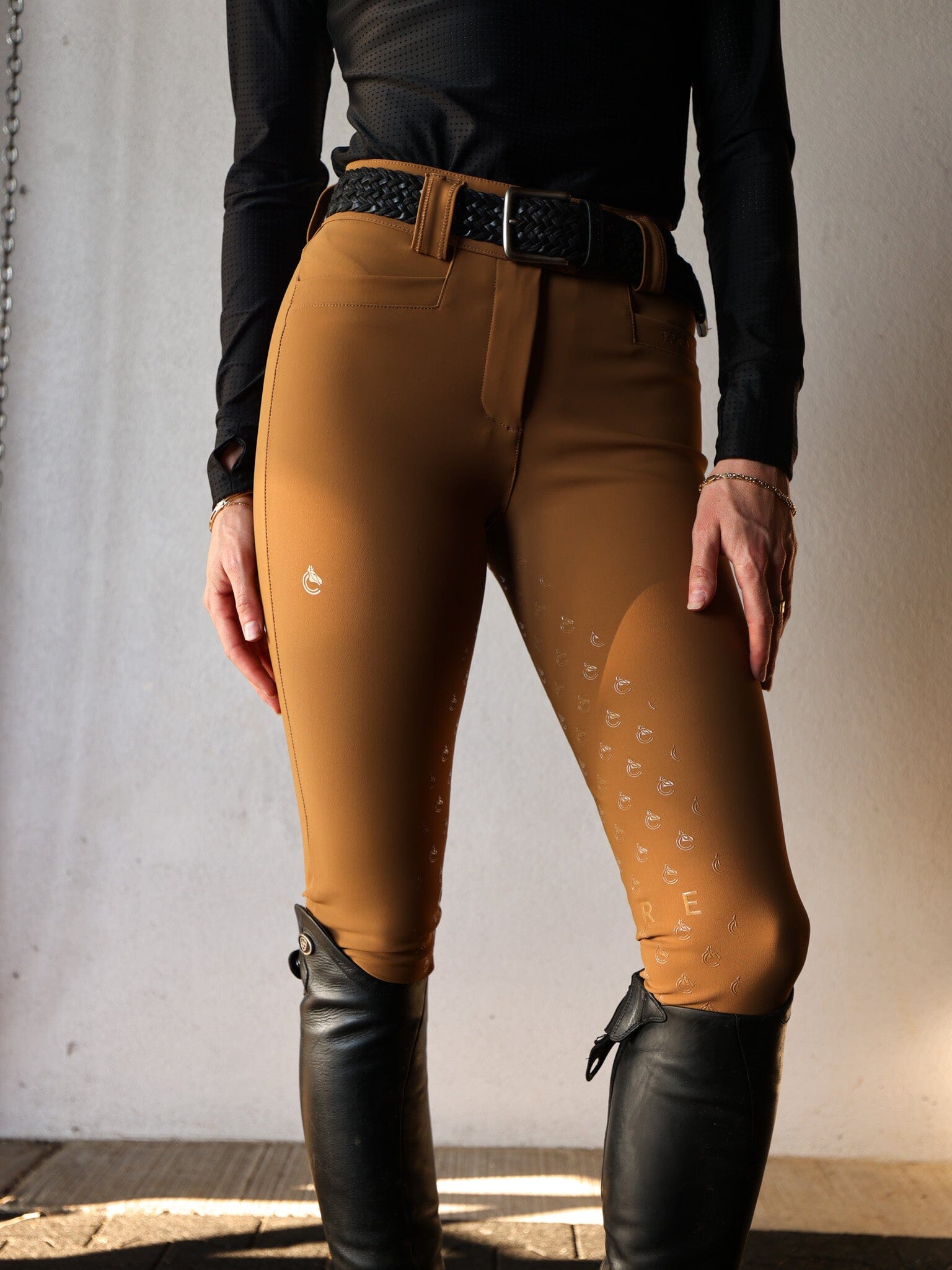 CRINIĒRE Alice Full Seat Lightweight Breeches | Bronze - C R I N I Ē R E - Equiluxe Tack