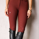 CRINIĒRE Alice Full Seat Lightweight Breeches | Burgundy - C R I N I Ē R E - Equiluxe Tack