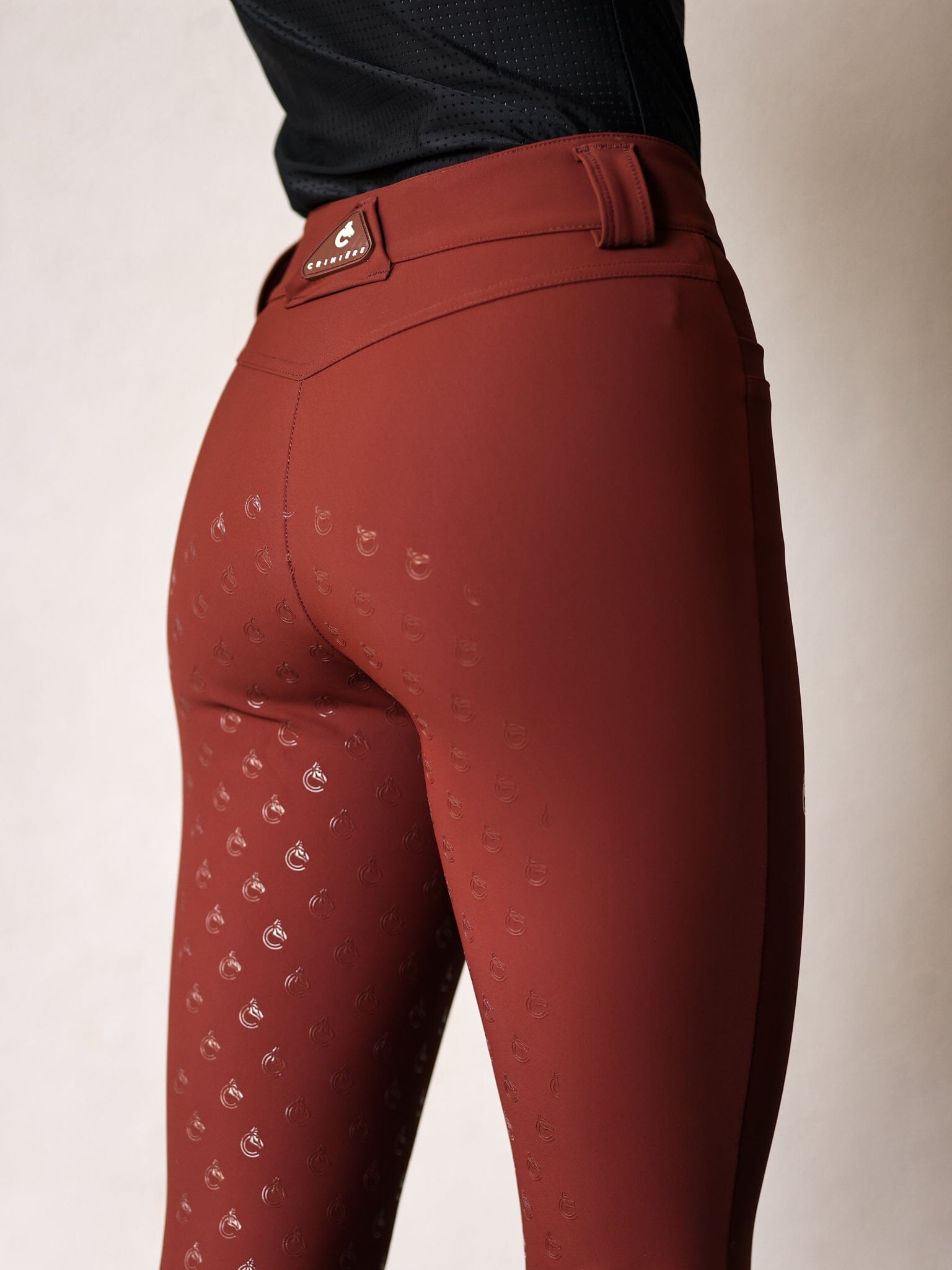 CRINIĒRE Alice Full Seat Lightweight Breeches | Burgundy - C R I N I Ē R E - Equiluxe Tack