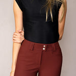 CRINIĒRE Alice Full Seat Lightweight Breeches | Burgundy - C R I N I Ē R E - Equiluxe Tack