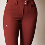 CRINIĒRE Alice Full Seat Lightweight Breeches | Burgundy - C R I N I Ē R E - Equiluxe Tack