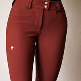 CRINIĒRE Alice Full Seat Lightweight Breeches | Burgundy - C R I N I Ē R E - Equiluxe Tack