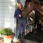 CRINIĒRE Alice Full Seat Lightweight Breeches | Graphite Gray - C R I N I Ē R E - Equiluxe Tack