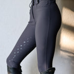 CRINIĒRE Alice Full Seat Lightweight Breeches | Graphite Gray - C R I N I Ē R E - Equiluxe Tack
