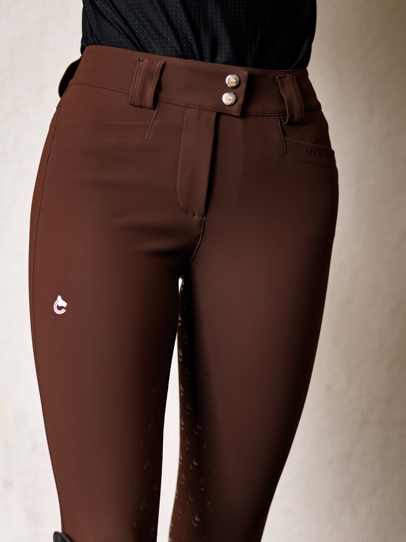 CRINIĒRE Alice Full Seat Lightweight Breeches | Mocha - C R I N I Ē R E - Equiluxe Tack