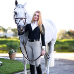 CRINIĒRE Amelie Show Shirt | Black - C R I N I Ē R E - Equiluxe Tack