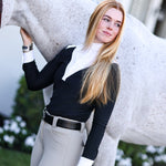 CRINIĒRE Amelie Show Shirt | Black - C R I N I Ē R E - Equiluxe Tack