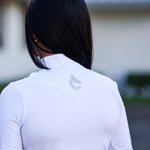 CRINIĒRE Amelie Show Shirt | White - C R I N I Ē R E - Equiluxe Tack
