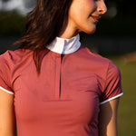 CRINIĒRE Bella Short Sleeve Show Shirt | Cherry Blossom - C R I N I Ē R E - Equiluxe Tack