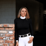 CRINIERE Bella Show Shirt | Black - CriniereLife - Equiluxe Tack
