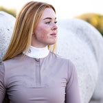 CRINIĒRE Bella Show Shirt | Mauve - C R I N I Ē R E - Equiluxe Tack