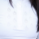 CRINIĒRE Bella Show Shirt | White - C R I N I Ē R E - Equiluxe Tack