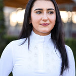 CRINIĒRE Bella Show Shirt | White - C R I N I Ē R E - Equiluxe Tack