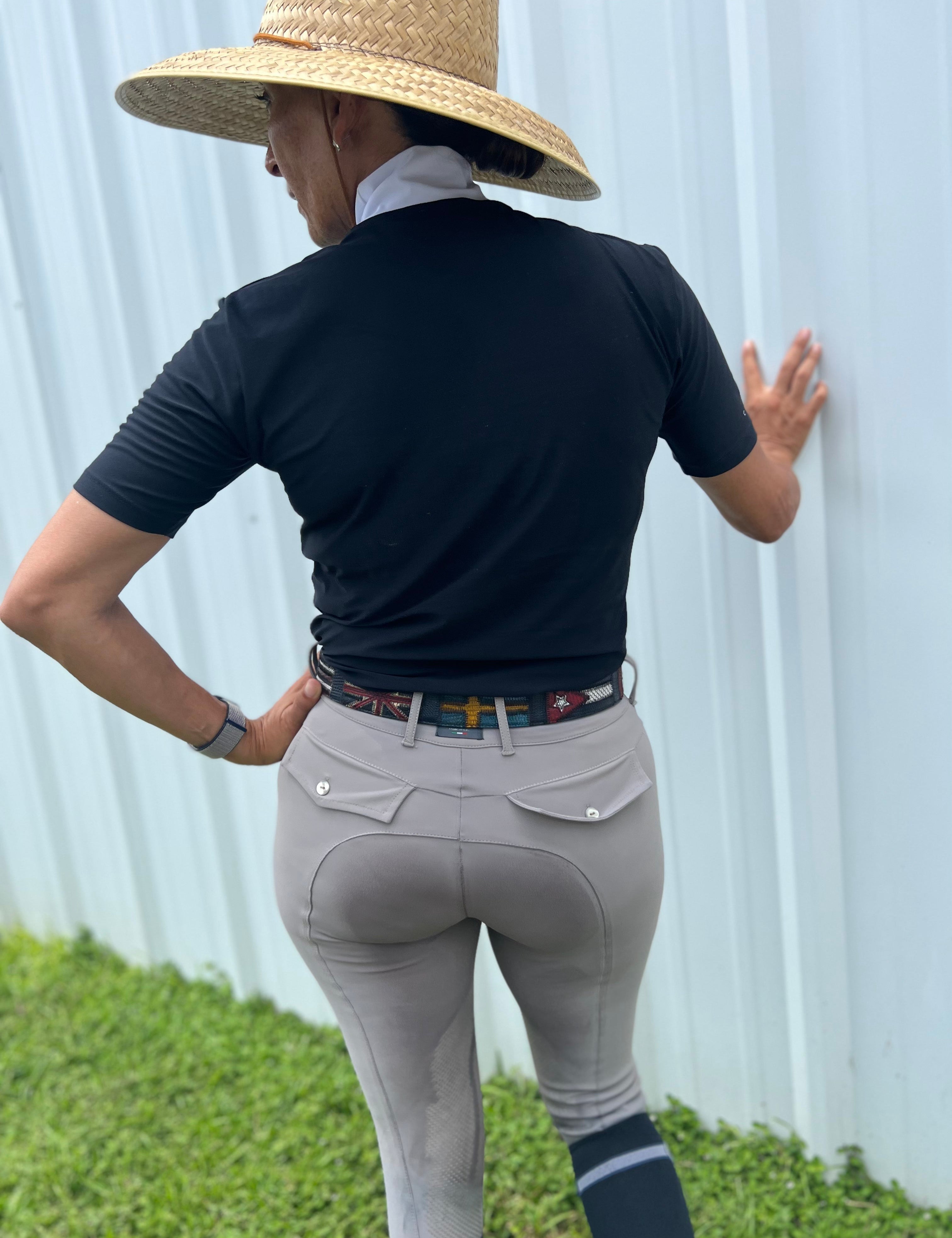 Criniere Black Mon Cheri Short Sleeve Show Shirt - CriniereLife - Equiluxe Tack