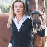 Criniere Black & White Amelie Show Shirt - CriniereLife - Equiluxe Tack