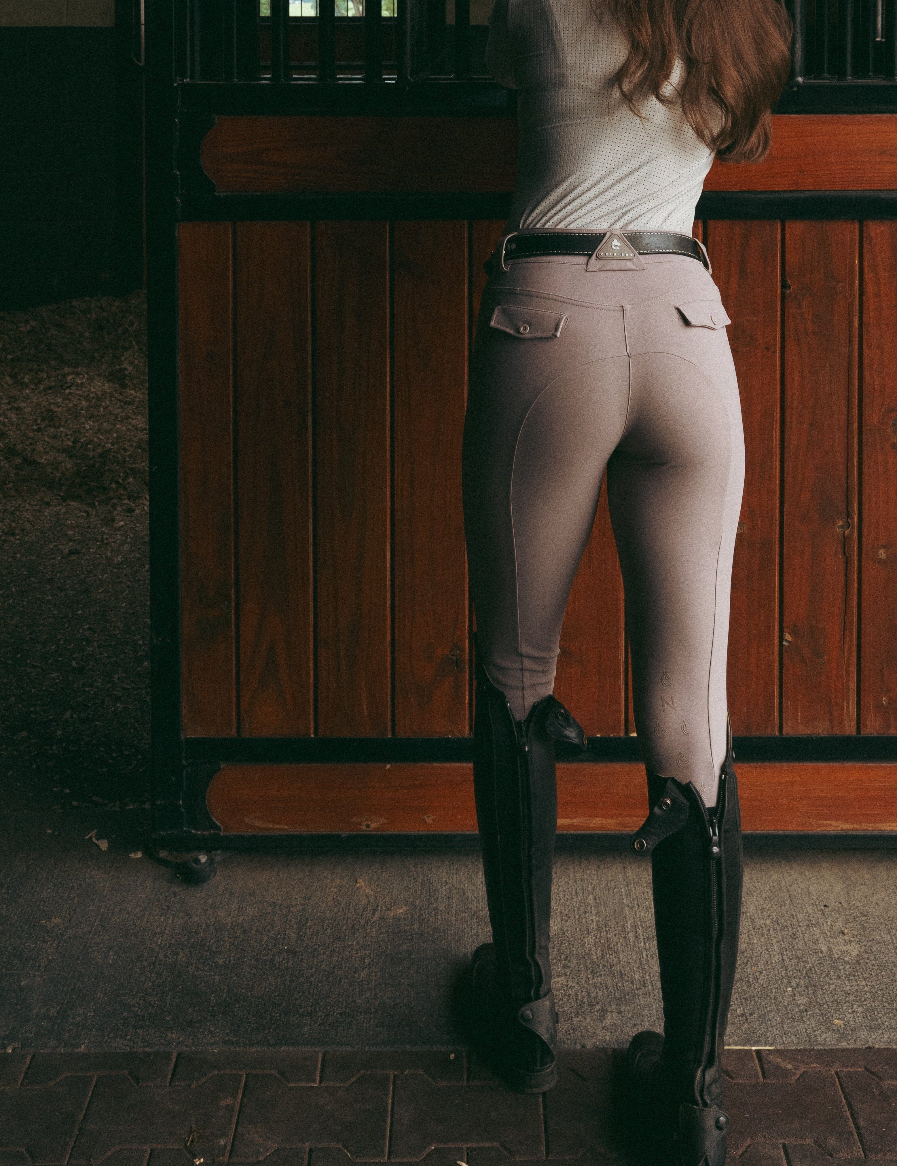CRINIĒRE Brianne Lightweight Breeches | Taupe - C R I N I Ē R E - Equiluxe Tack