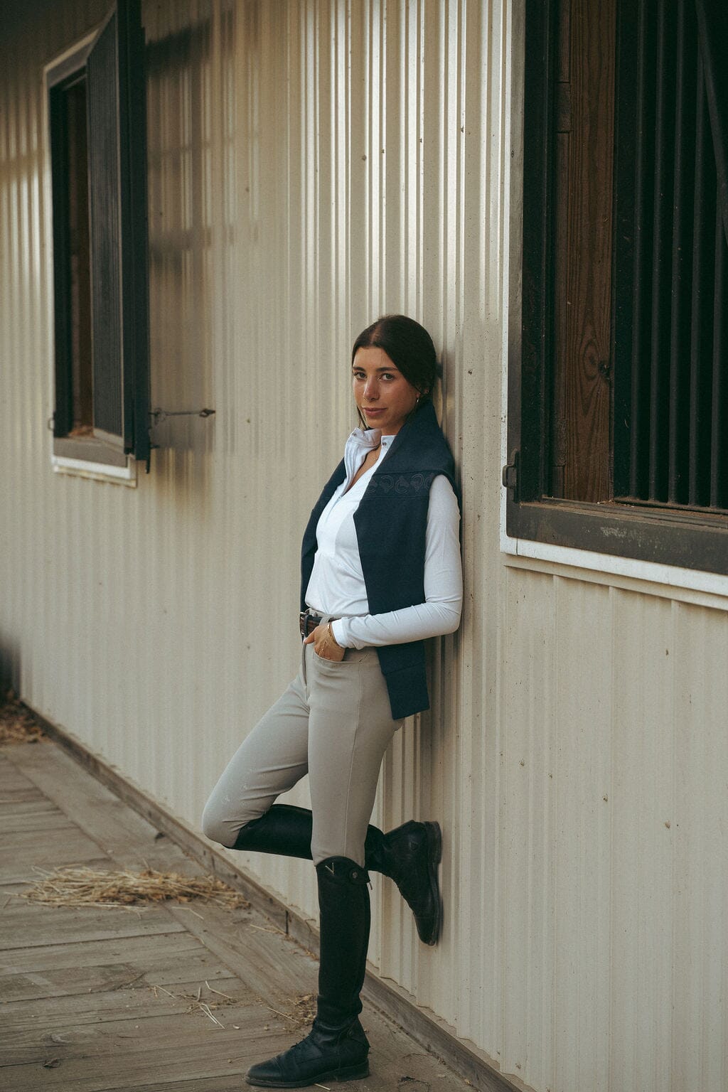 CRINIERE Brianne Lightweight Show Breeches | Sandy Beige - Equiluxe Tack