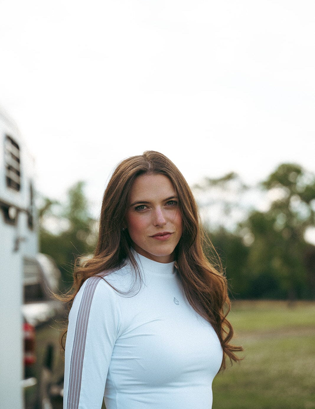 CRINIERE Camille Show Shirt | White - CriniereLife - Equiluxe Tack