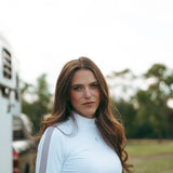 CRINIERE Camille Show Shirt | White - CriniereLife - Equiluxe Tack