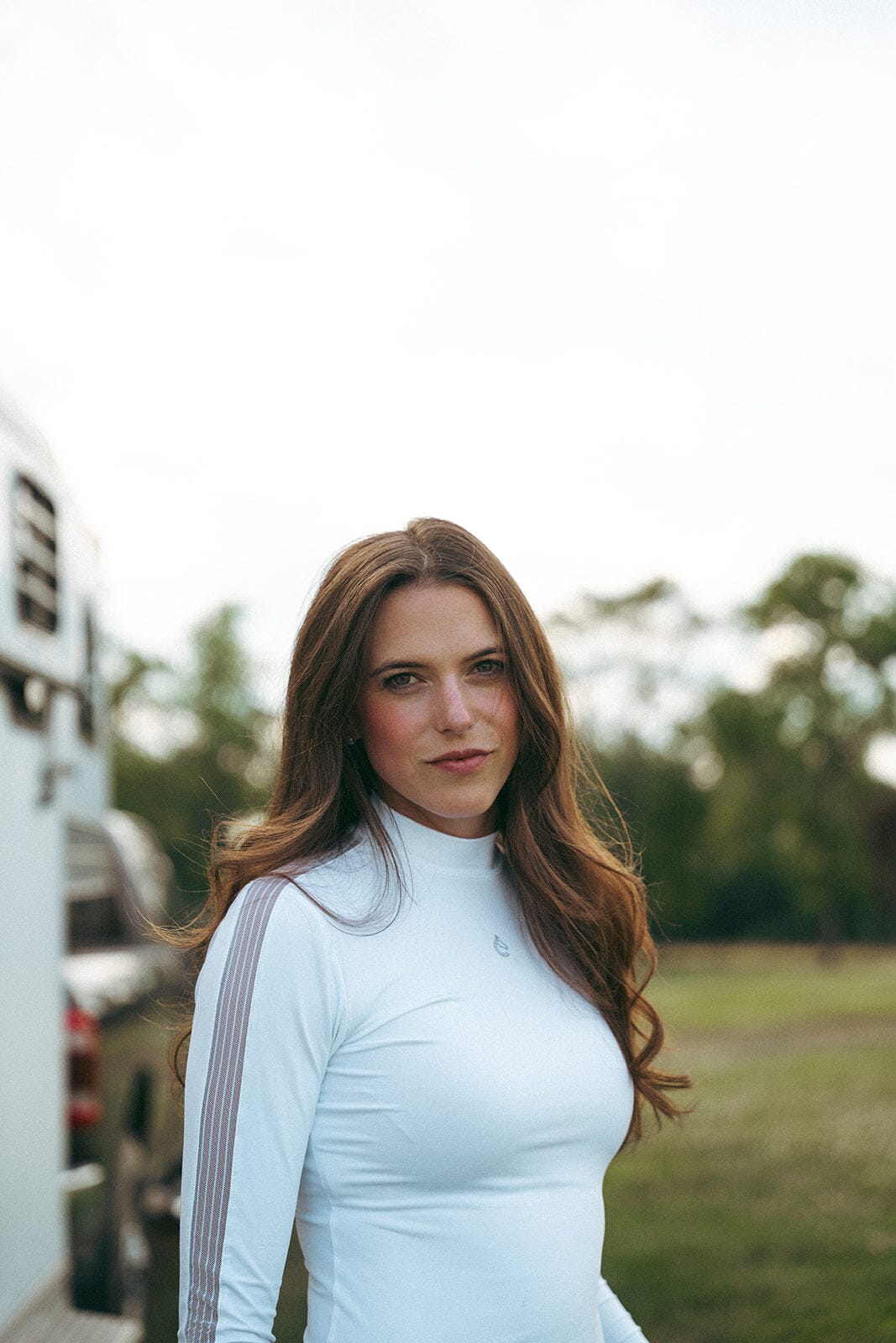 CRINIERE Camille Show Shirt | White - CriniereLife - Equiluxe Tack