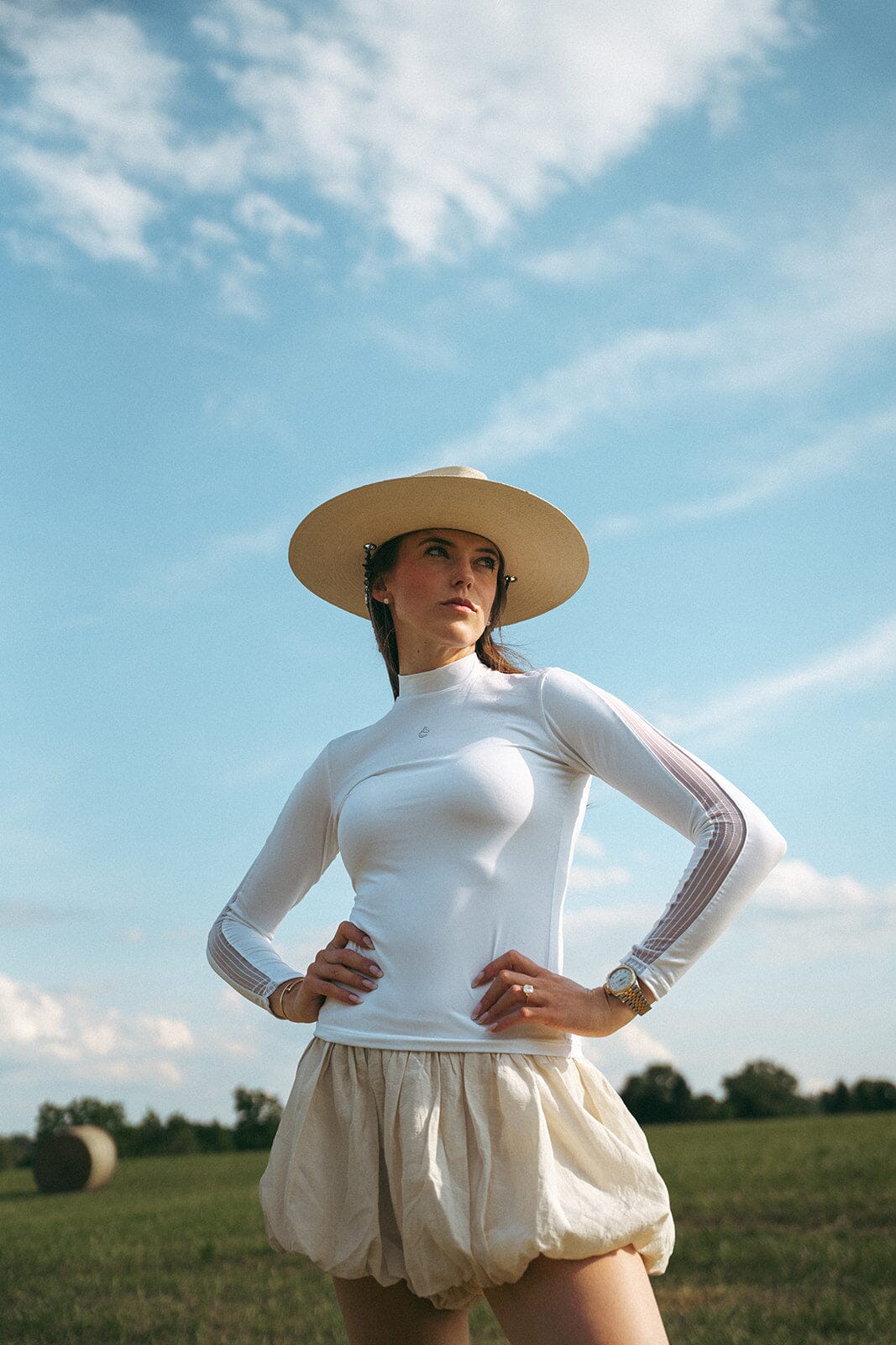 CRINIERE Camille Show Shirt | White - CriniereLife - Equiluxe Tack