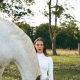 CRINIERE Camille Show Shirt | White - CriniereLife - Equiluxe Tack