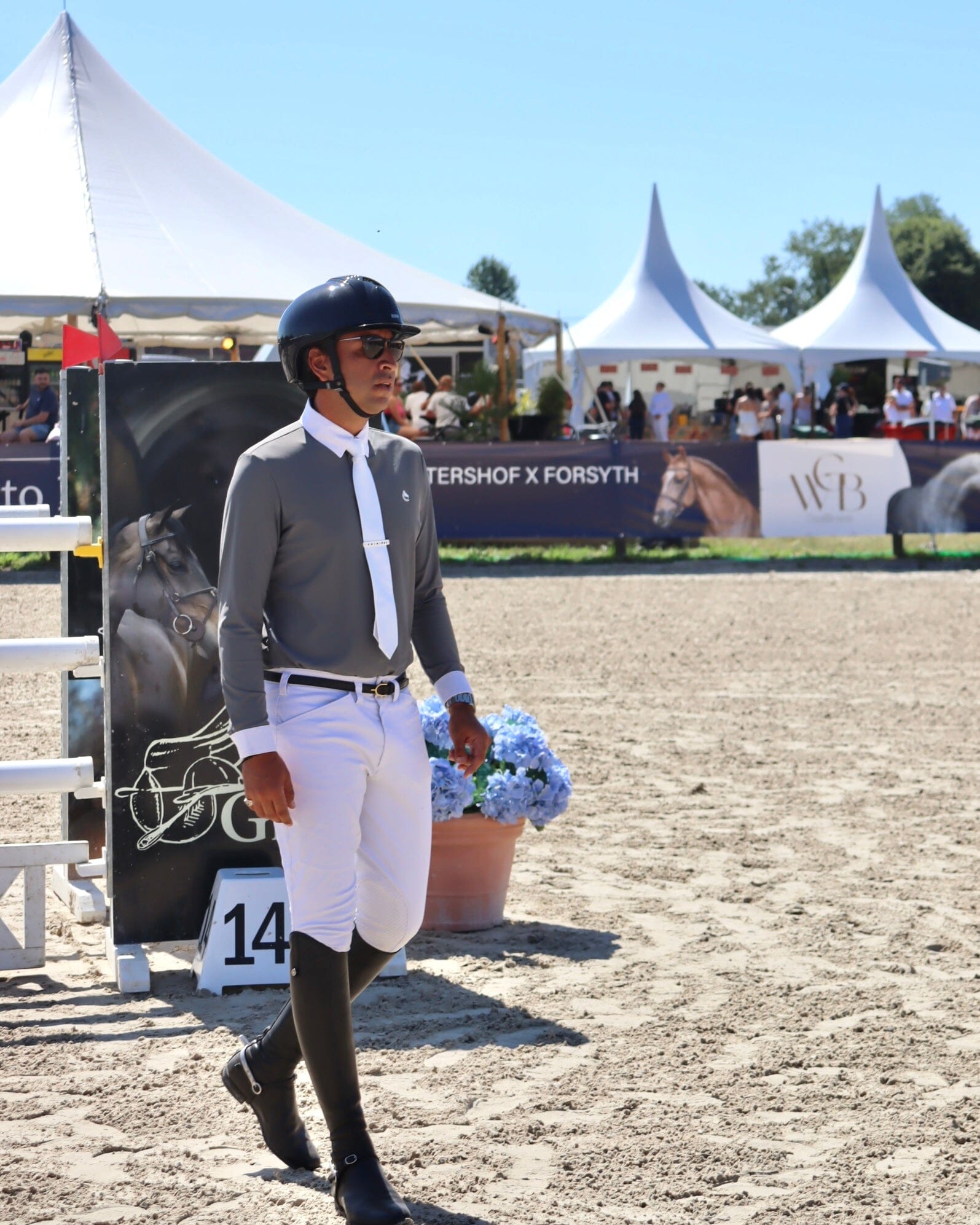 CRINIERE Charles Mens Show Shirt | Stone - Equiluxe Tack