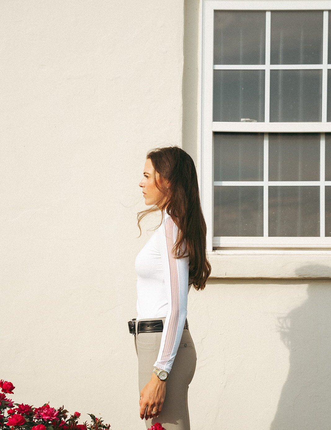 CRINIERE Chloe Lightweight Breeches | Beige - Equiluxe Tack