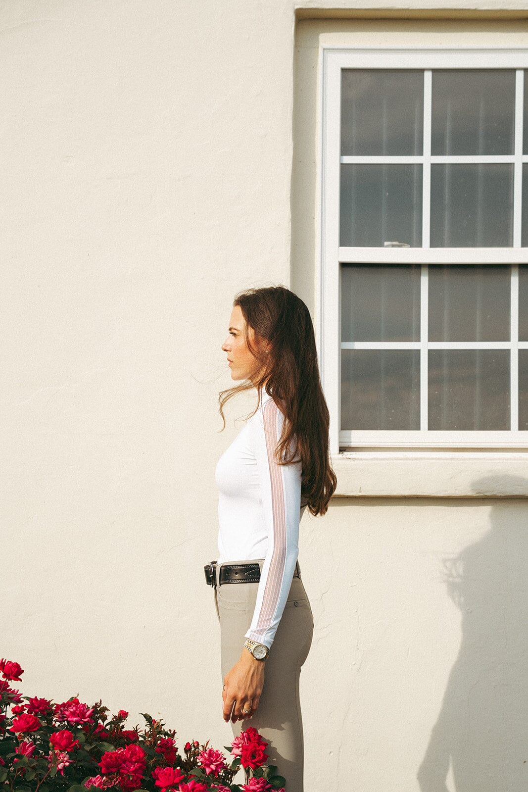 CRINIERE Chloe Lightweight Breeches | Beige - Equiluxe Tack