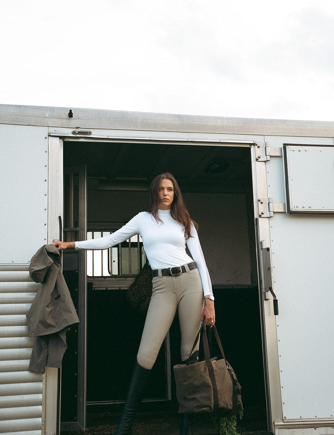 CRINIERE Chloe Lightweight Breeches | Beige - Equiluxe Tack