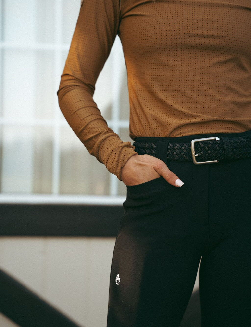 CRINIĒRE Chloe Lightweight Breeches | Black - C R I N I Ē R E - Equiluxe Tack