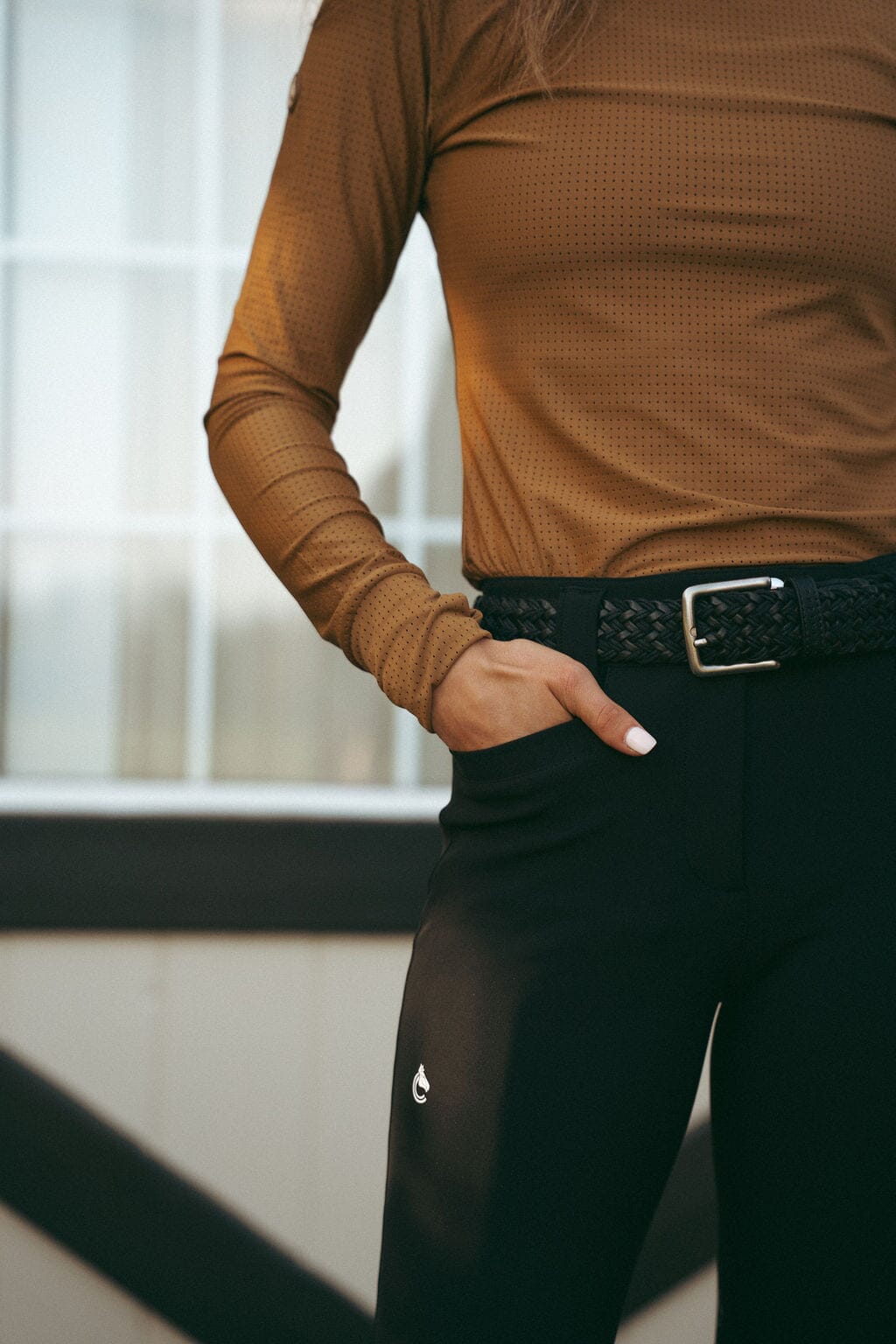 CRINIĒRE Chloe Lightweight Breeches | Black - C R I N I Ē R E - Equiluxe Tack