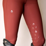 CRINIĒRE Chloe Lightweight Breeches | Burgundy - C R I N I Ē R E - Equiluxe Tack