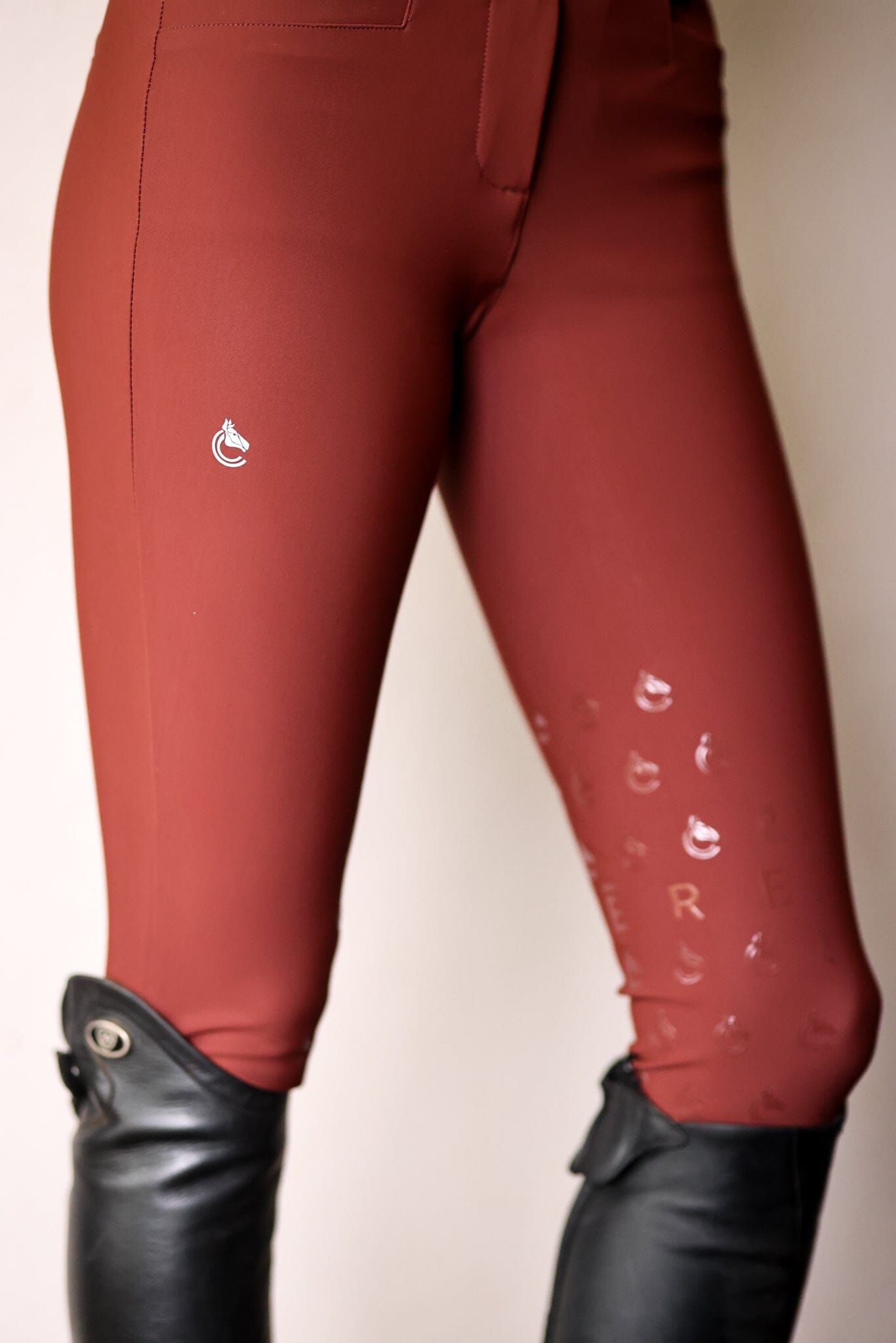 CRINIĒRE Chloe Lightweight Breeches | Burgundy - C R I N I Ē R E - Equiluxe Tack
