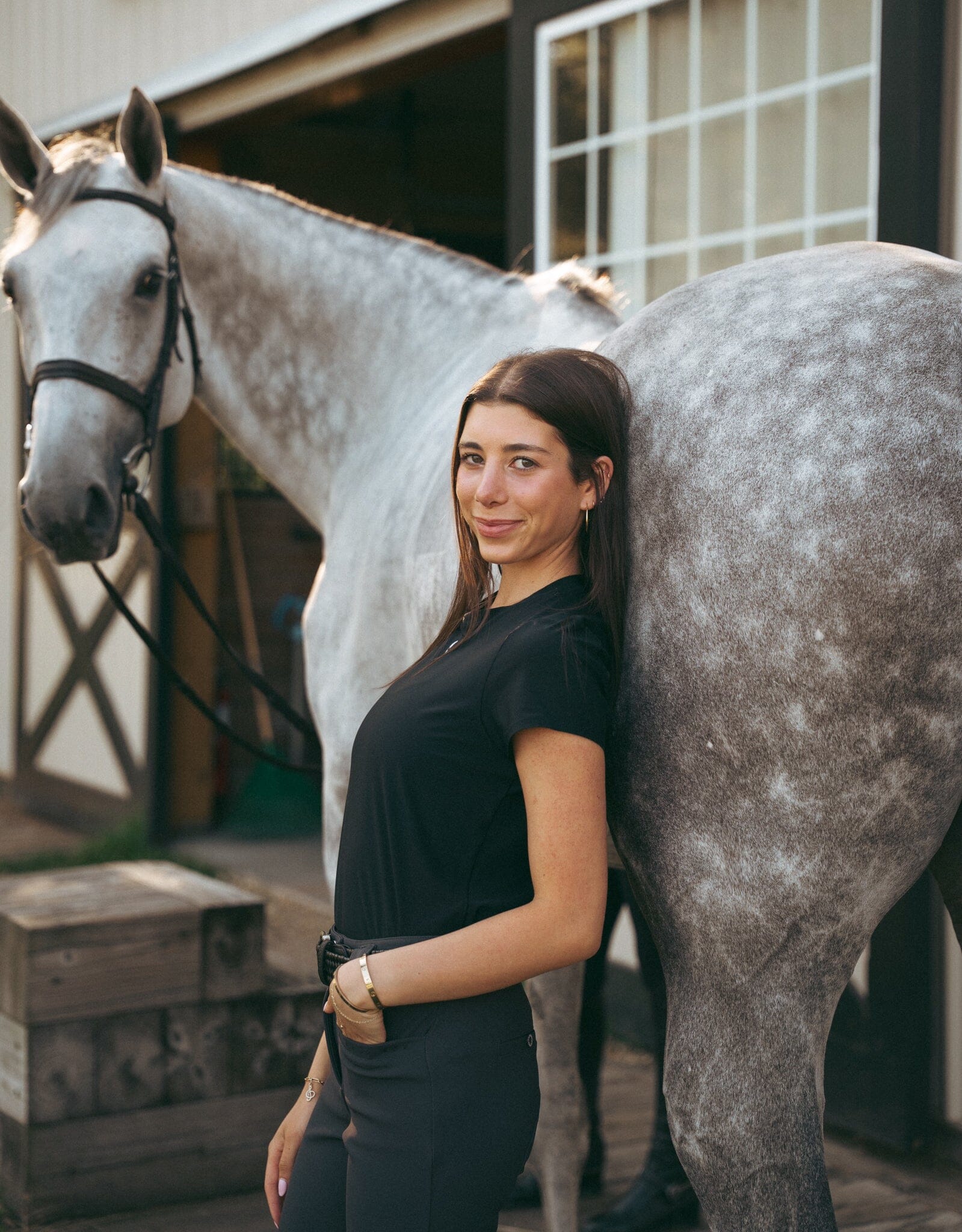 CRINIĒRE Chloe Lightweight Breeches | Graphite - C R I N I Ē R E - Equiluxe Tack