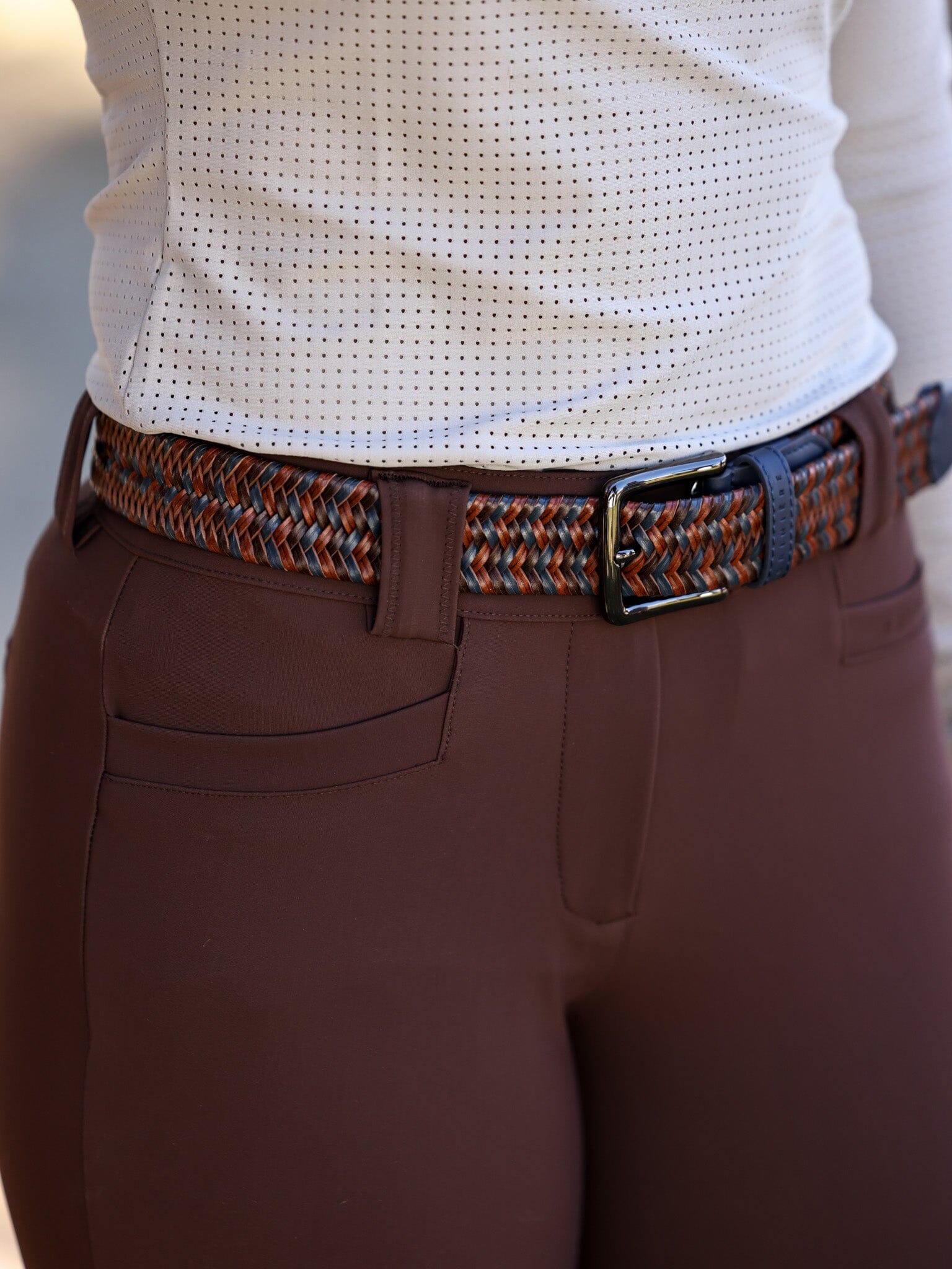 CRINIĒRE Chloe Lightweight Breeches | Mocha - C R I N I Ē R E - Equiluxe Tack