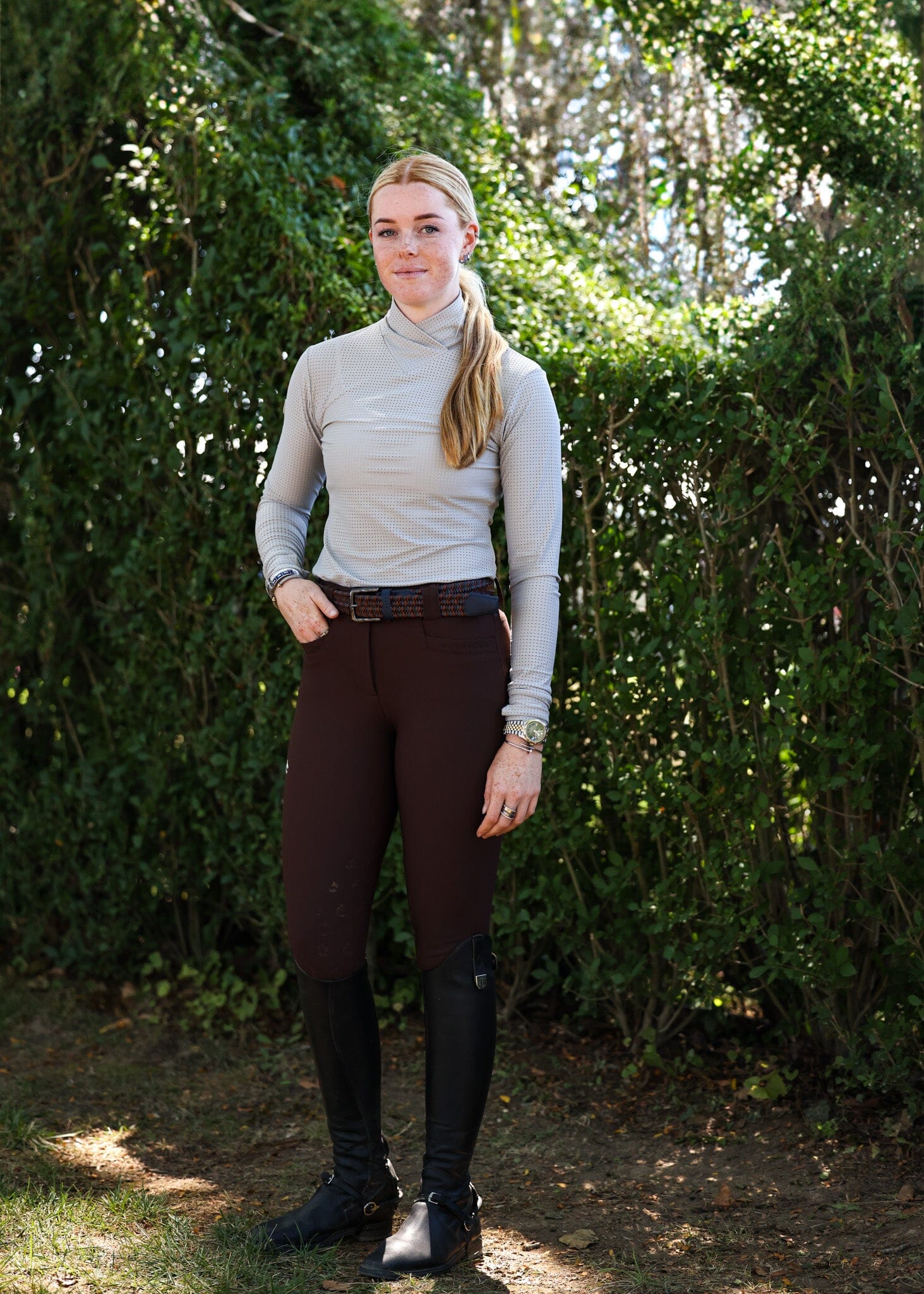 CRINIĒRE Chloe Lightweight Breeches | Mocha - C R I N I Ē R E - Equiluxe Tack