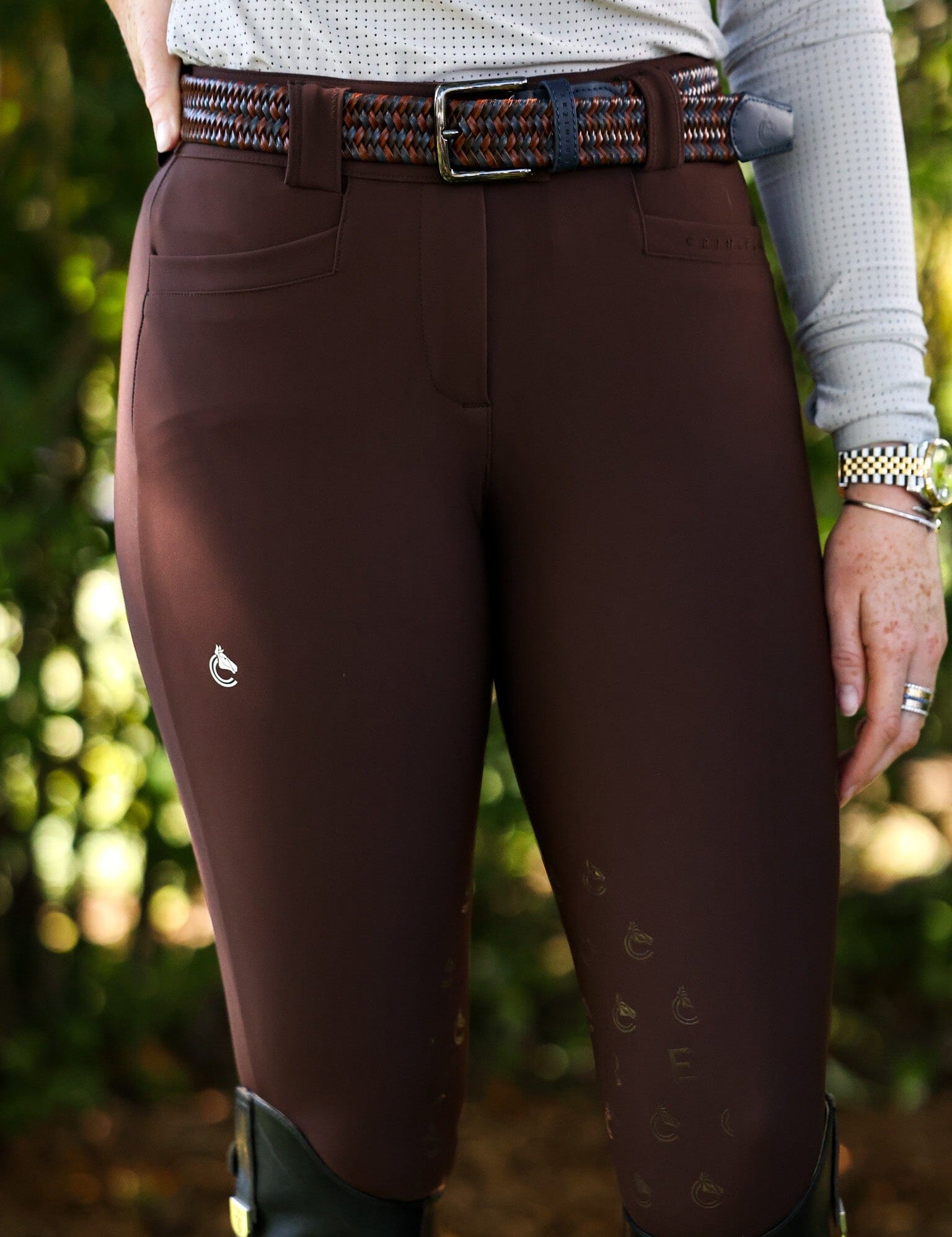 CRINIĒRE Chloe Lightweight Breeches | Mocha - C R I N I Ē R E - Equiluxe Tack