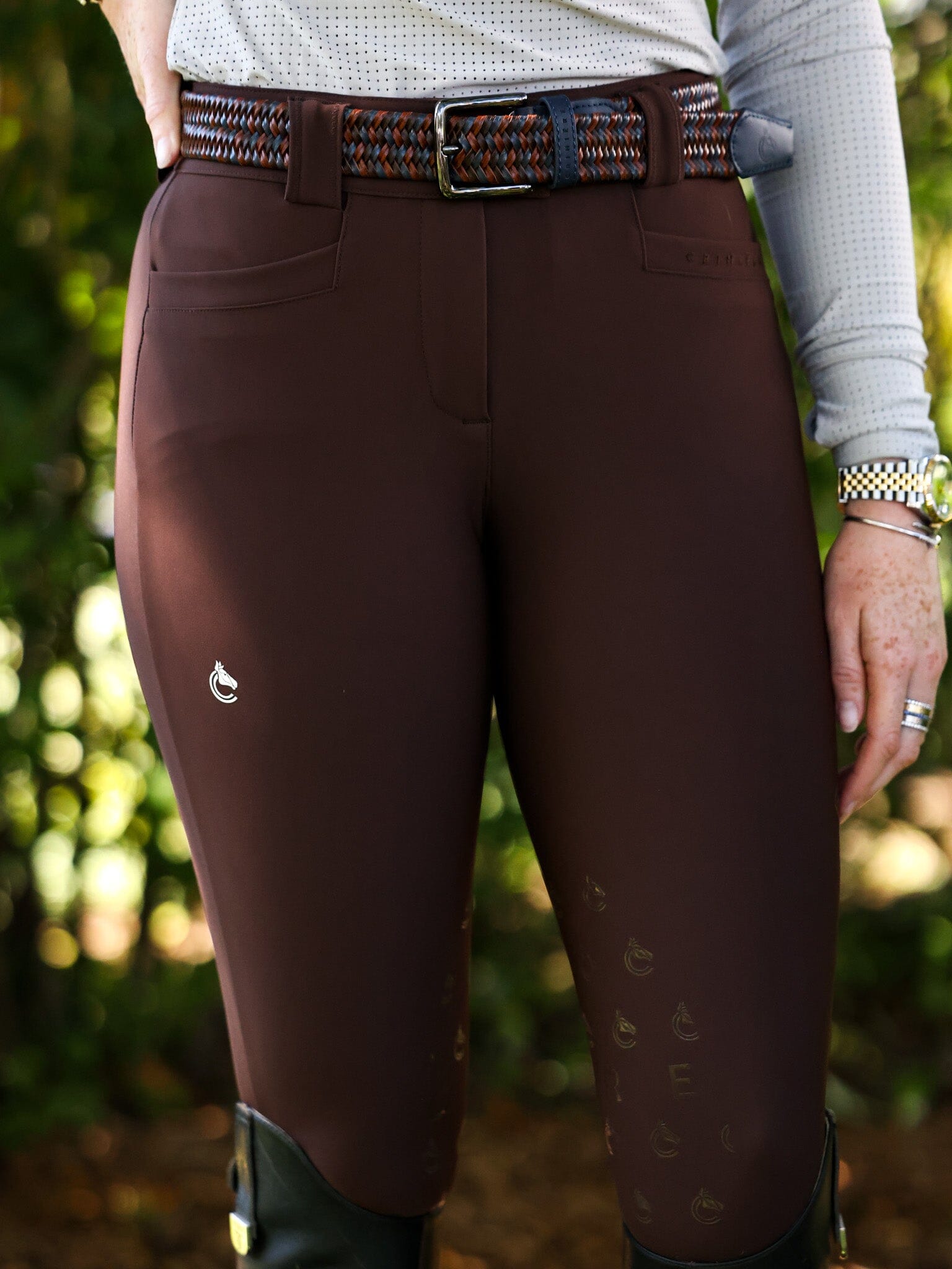 CRINIĒRE Chloe Lightweight Breeches | Mocha - C R I N I Ē R E - Equiluxe Tack