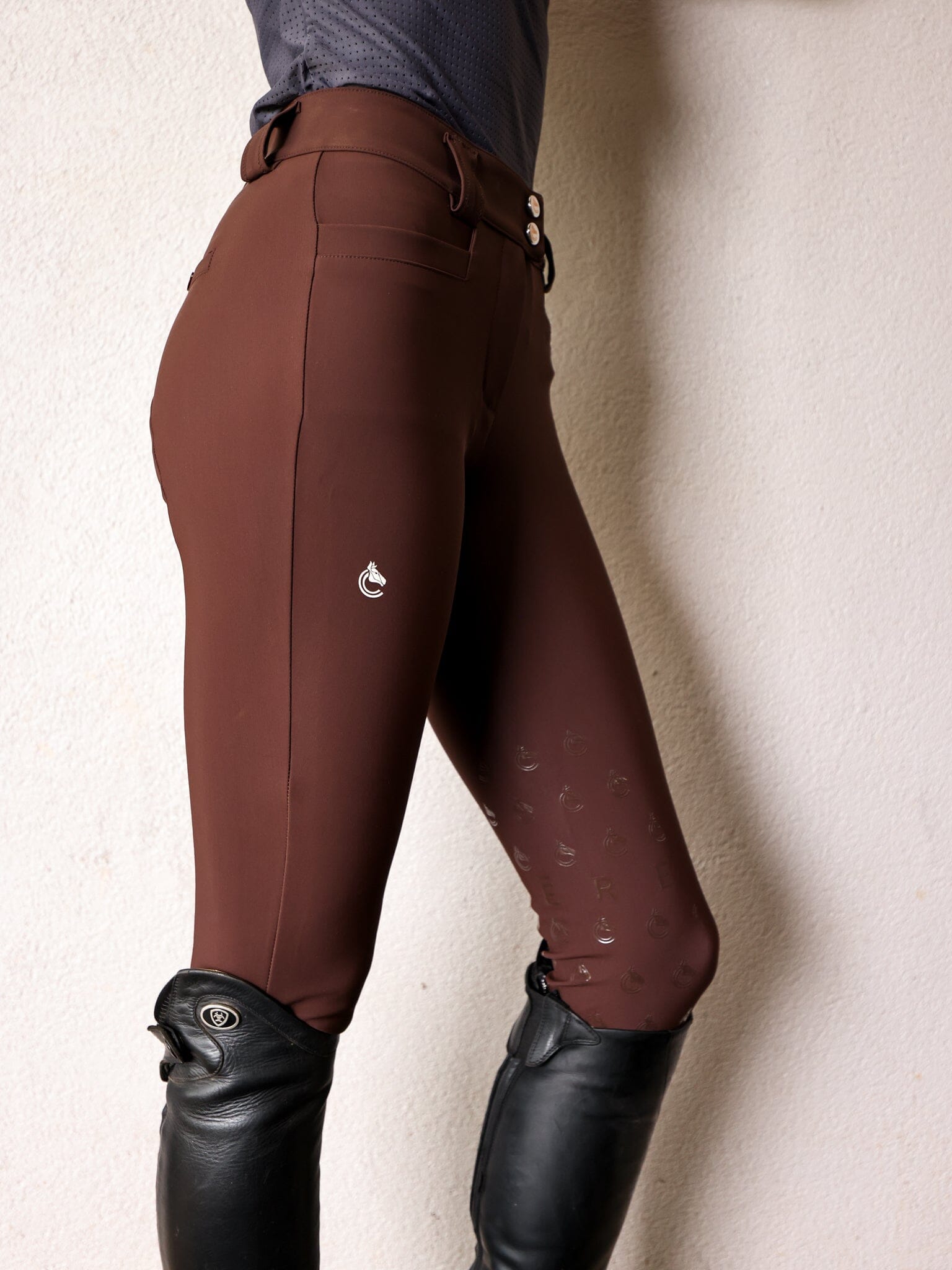 CRINIĒRE Chloe Lightweight Breeches | Mocha - C R I N I Ē R E - Equiluxe Tack