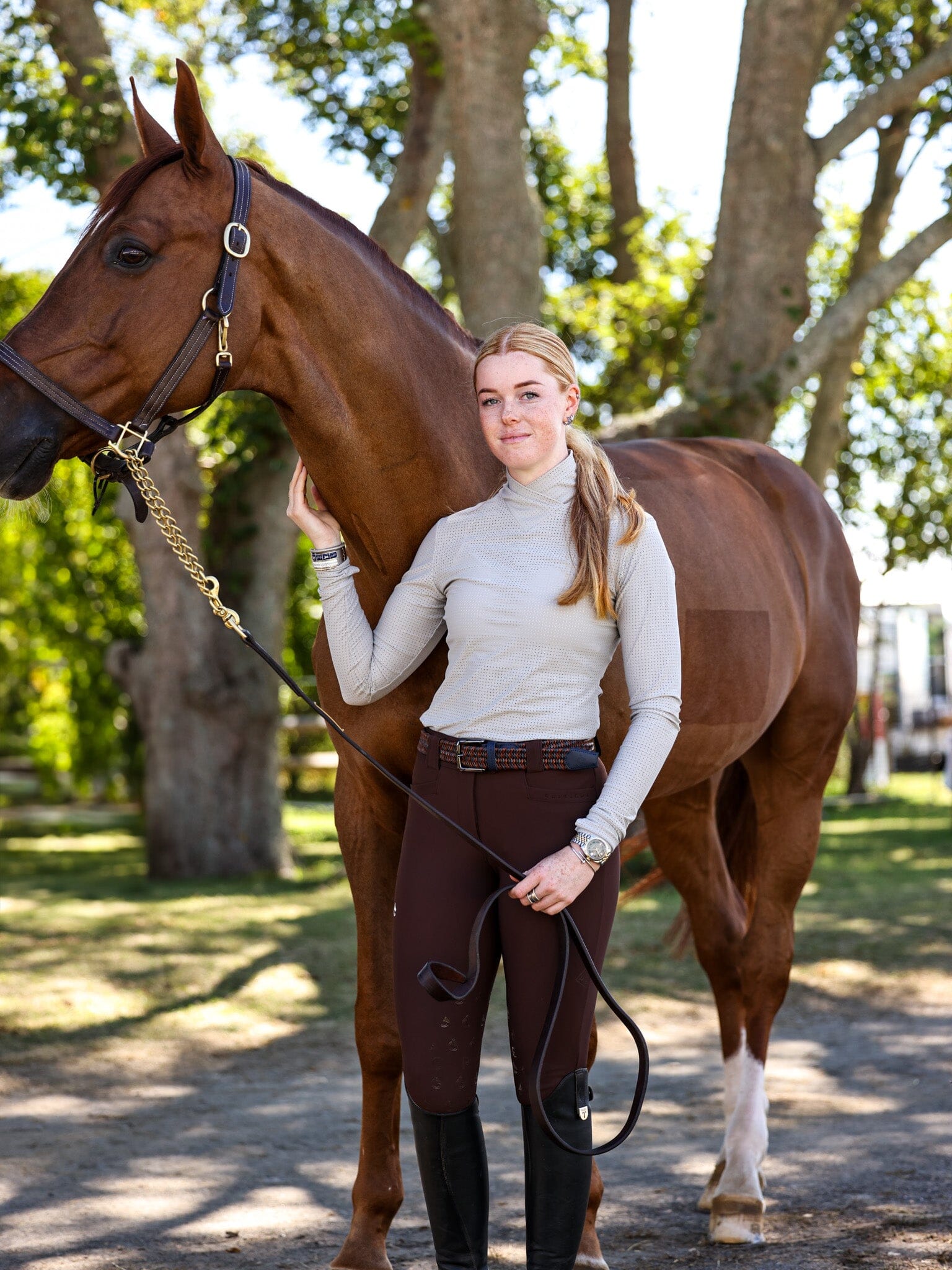 CRINIĒRE Chloe Lightweight Breeches | Mocha - C R I N I Ē R E - Equiluxe Tack