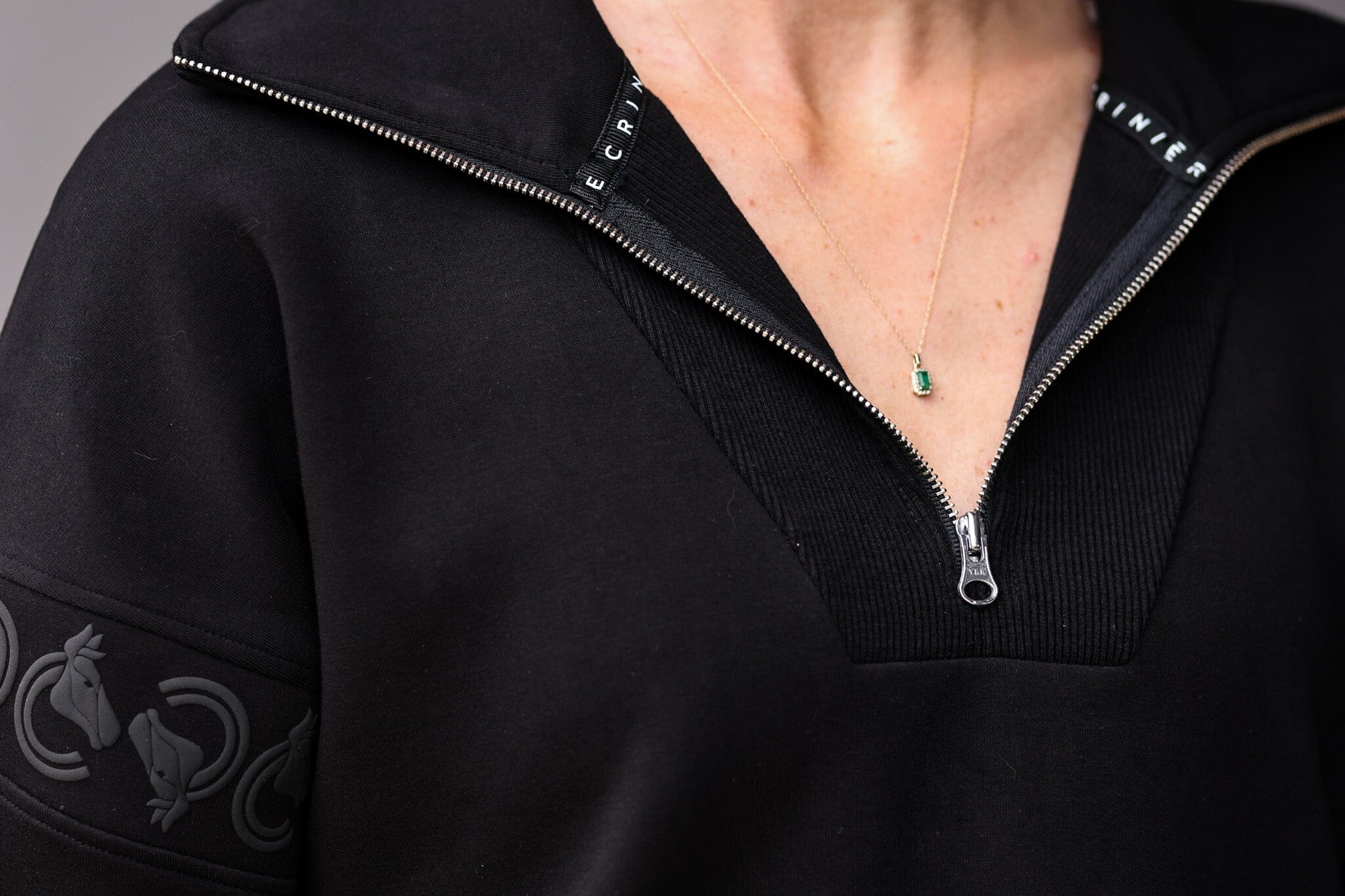 CRINIĒRE Claire Sweater | Black - C R I N I Ē R E - Equiluxe Tack