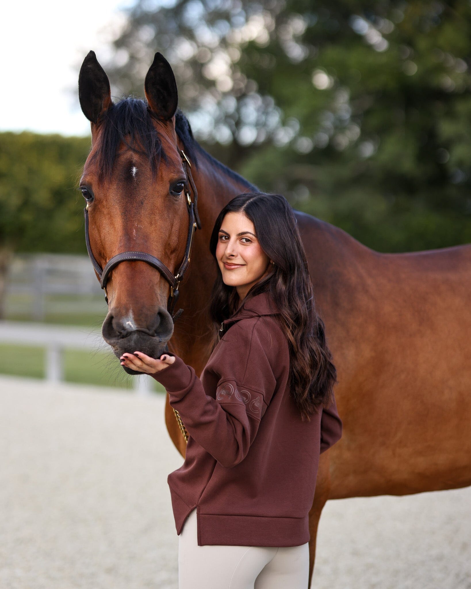 CRINIĒRE Claire Sweater | Mocha - C R I N I Ē R E - Equiluxe Tack