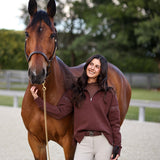 CRINIĒRE Claire Sweater | Mocha - C R I N I Ē R E - Equiluxe Tack