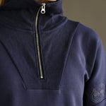 CRINIĒRE Claire Sweater | Navy - C R I N I Ē R E - Equiluxe Tack