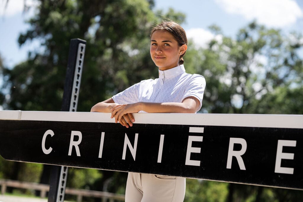 Crinière Helen Short Sleeve Show Shirt - Prints - CriniereLife - Equiluxe Tack