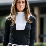 CRINIERE Helen Show Shirt | Black - Equiluxe Tack
